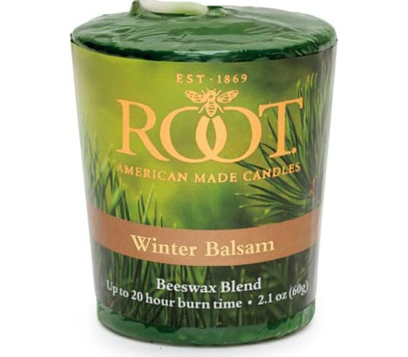 Root Votive Candle Winter Balsam