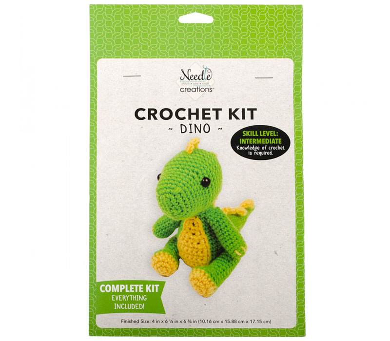 Dino Amigurumi Crochet Kit