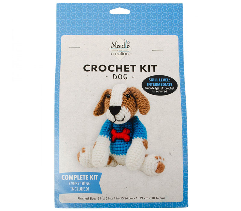 Dog and Sweater Amigurumi Crochet Kit