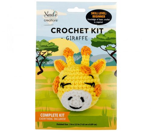 Safari Giraffe Amigurumi Crochet Kit