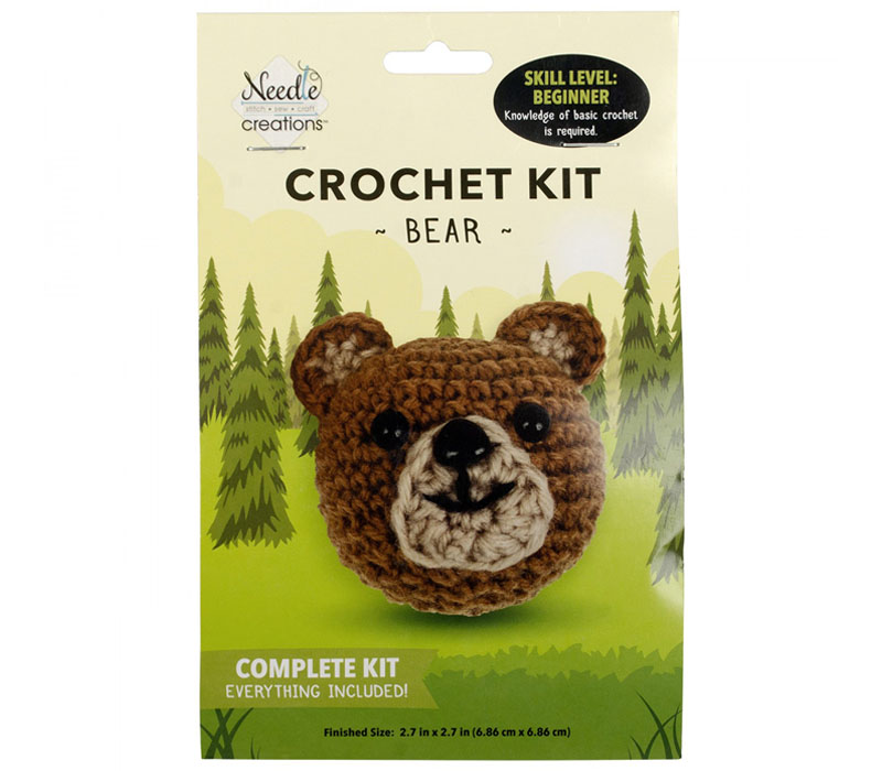 Woodland Bear Amigurumi Crochet Kit