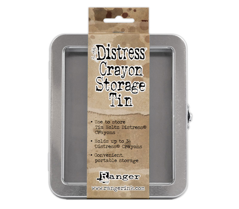 Tim Holtz Distress Crayon Tin - 34 Pieces