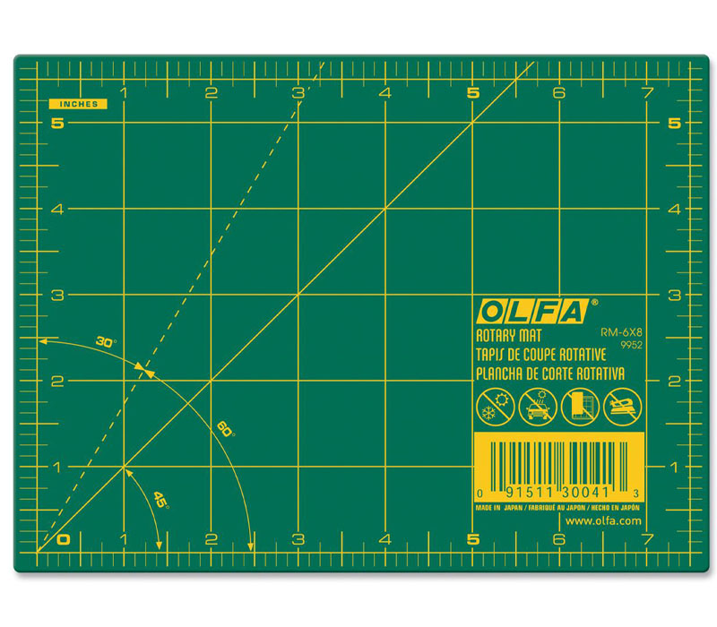 Olfa Grey Cutting Mat 12-inches by 18-inches