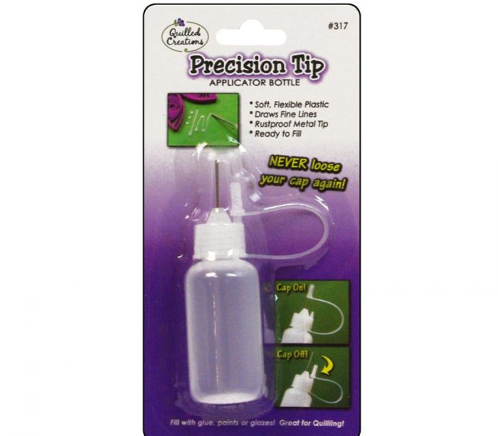 Precision Tip Glue Applicator Bottle - Quilled Creations