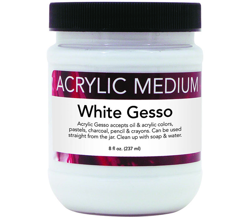 How Acrylic Gesso Works for Oil & Acrylic Painting 