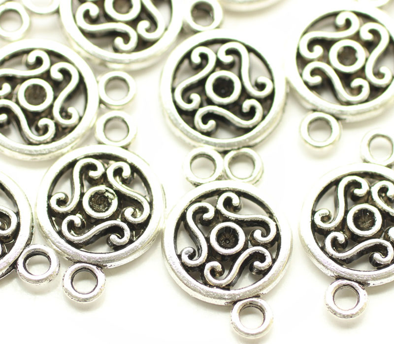 SEWACC 5pcs Bead End Caps Beads Caps DIY Jewelry Making Beads Bead Findings  Bead Caps Spacer Beads Jewelry Making Charms Bracelets DIY Materials DIY