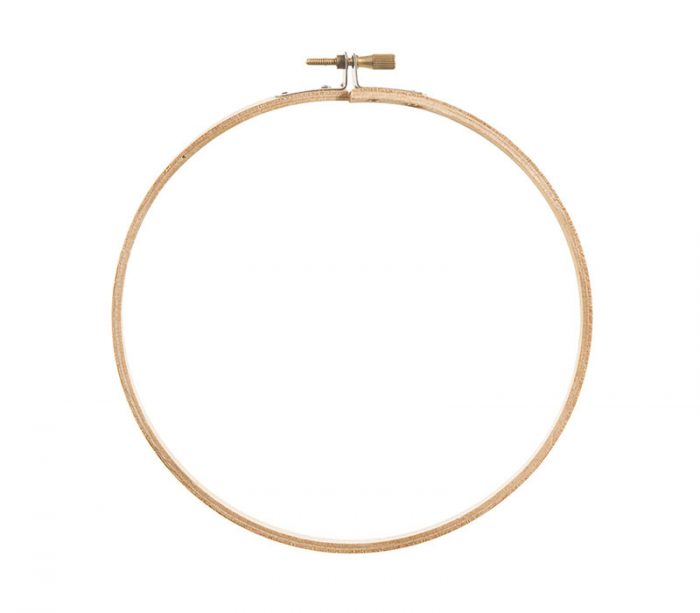 Leisure Art Essentials Wooden Embroidery Hoops - Round - 6-inch