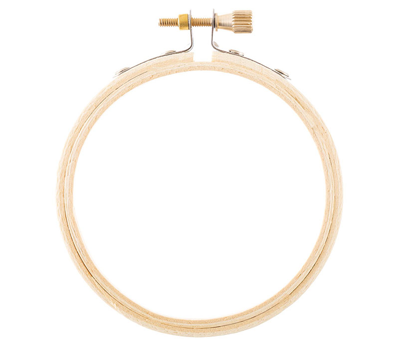 Leisure Art Essentials Wooden Embroidery Hoops - Round - 3