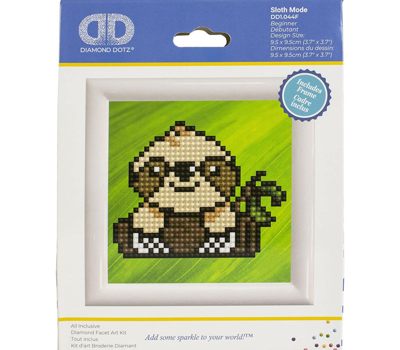 Diamond Dotz Sloth Mode with Frame Kit