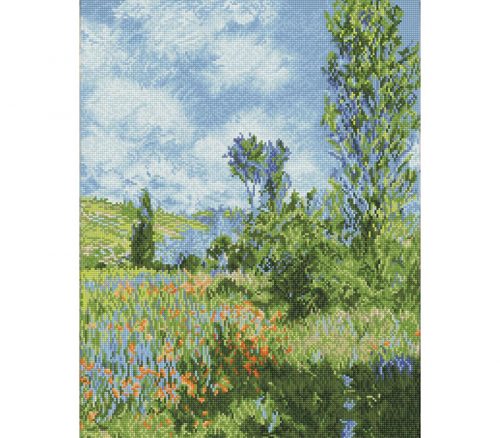 Diamond Dotz View of Vetheuil Claude Monet Kit