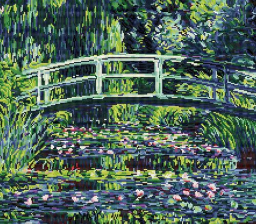 Diamond Dotz Water Lilies and Japanese Bridge Kit