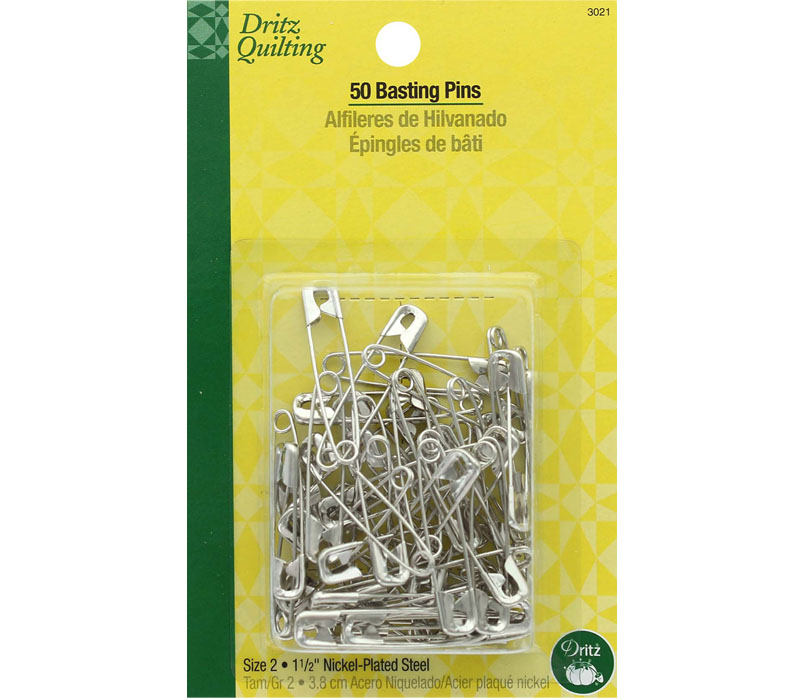 Curved Safety Pins Quilting, Steel Crafting Supplies