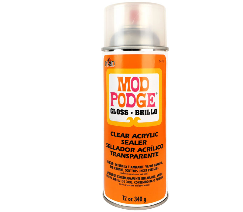 Mod Podge Clear Acrylic Aerosol Sealer 12oz Gloss