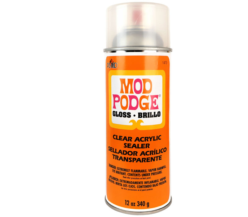 Plaid Mod Podge 11 oz Clear Gloss Art Paint Sealer 