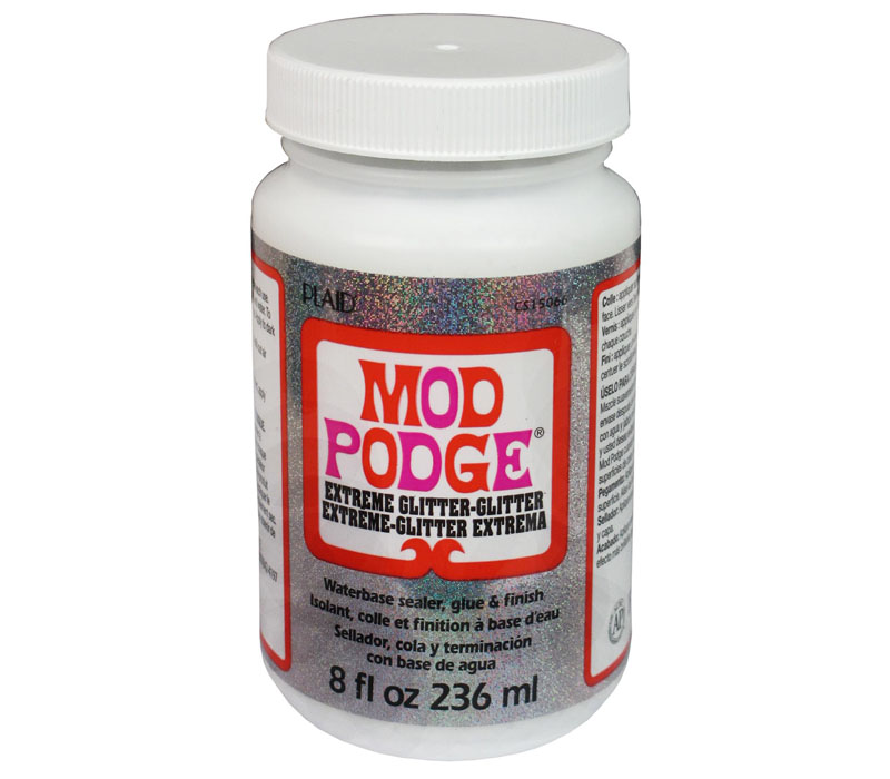 Plaid Mod Podge - 8-ounce - Extreme Glitter