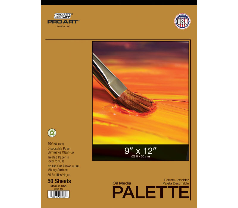  Strathmore Palette Paper Pad 12x16-40 Sheets