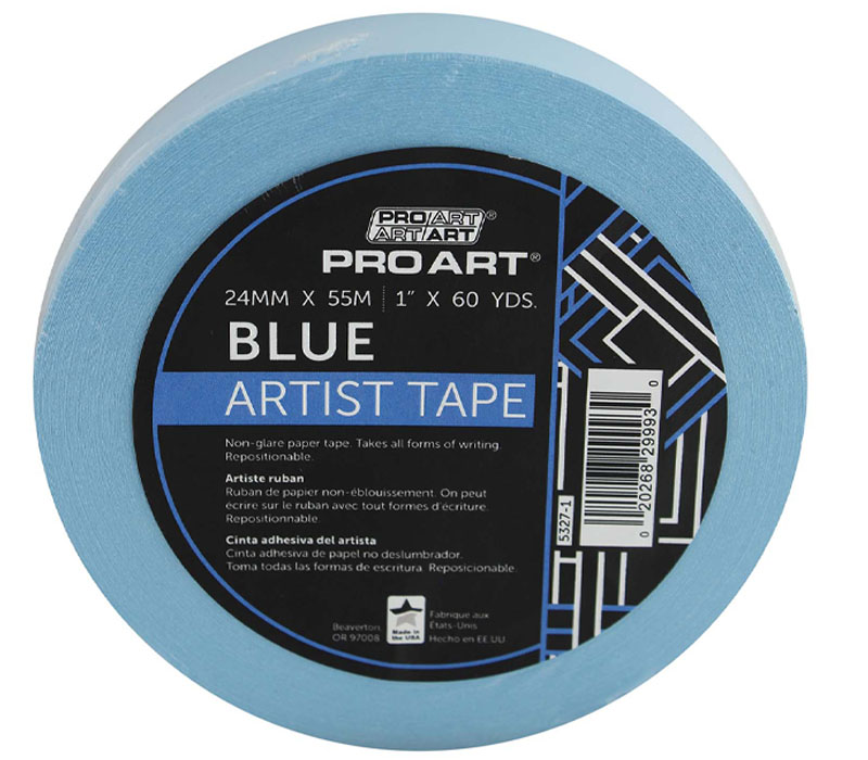 Pro Art Artist Tape - 1-inch x 60-yard - White - Craft Warehouse