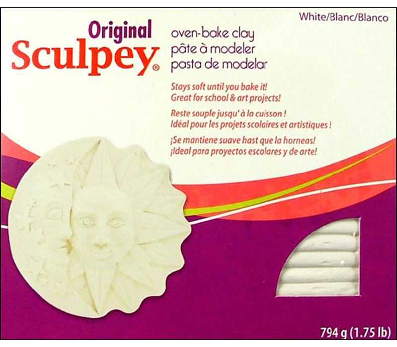 Original Sculpey - White, 24 lb.
