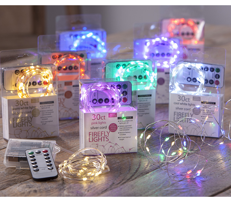 30 ct Firefly Twinkly Fairy LightsLights