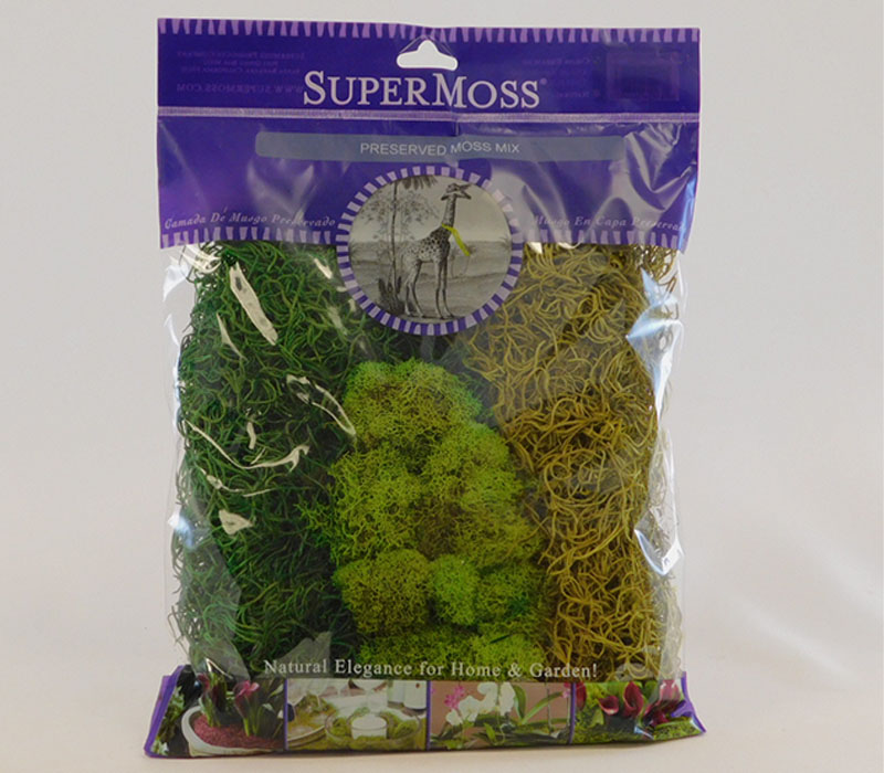 Supermoss Moss Tri-Pack - 4-ounce