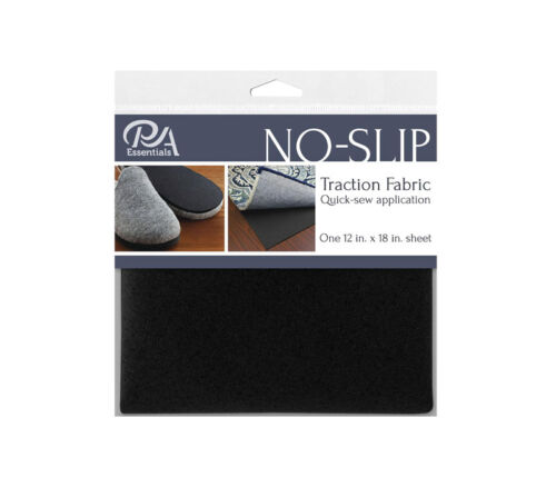 Fabric No Slip - Black - 12-inch x 18-inch