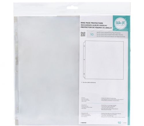 We R Memory Memory Keepers Photo Sleeves - Full Page - 12-inch x 12-inch - 10 per Package