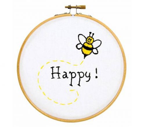 Jack Dempsey Needle Art Happy Bee Decorative Embroidery