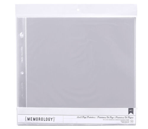 American Crafts  12-inch x 12-inch Page Protectors - 10 Pieces