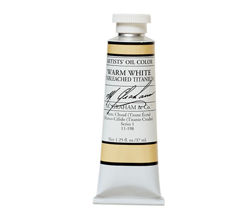 M. Graham Oil Paint - 150ml - Warm White/Unbleached Titanium