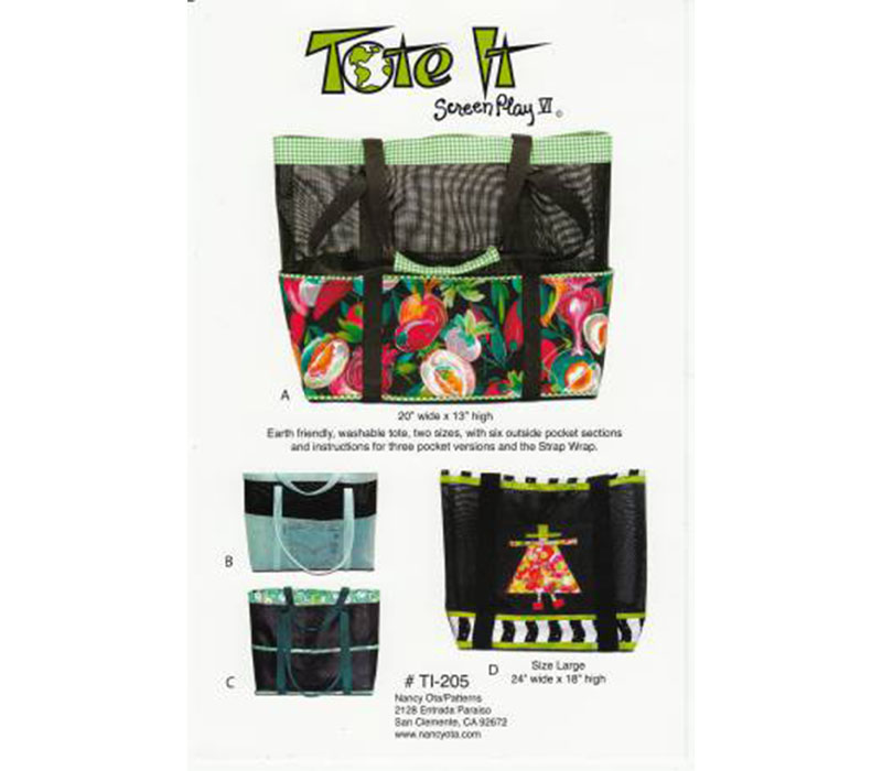 Pattern - Tote It Screen Play 6