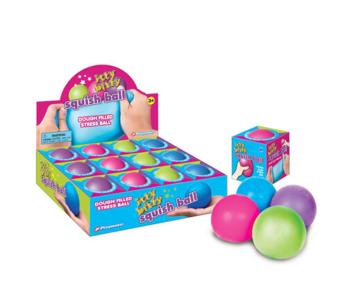 Itty Bitty Squish Ball - 2.5-inch - Neon