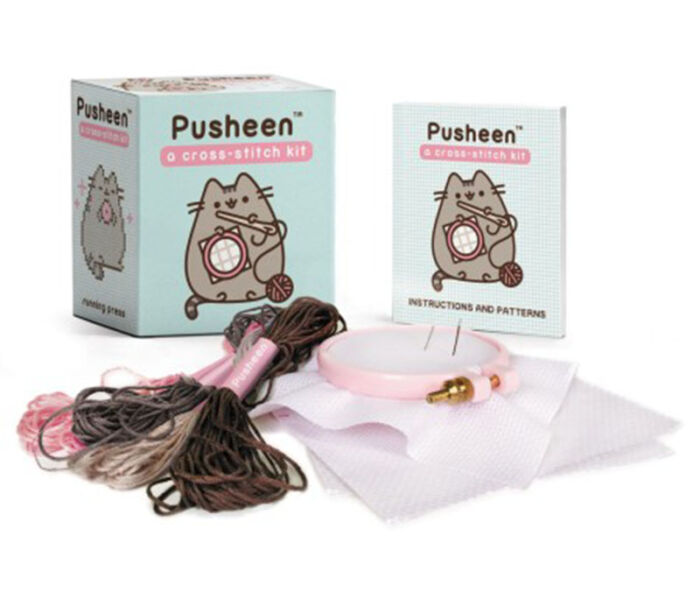 Pusheen: A Cross-Stitch Kit