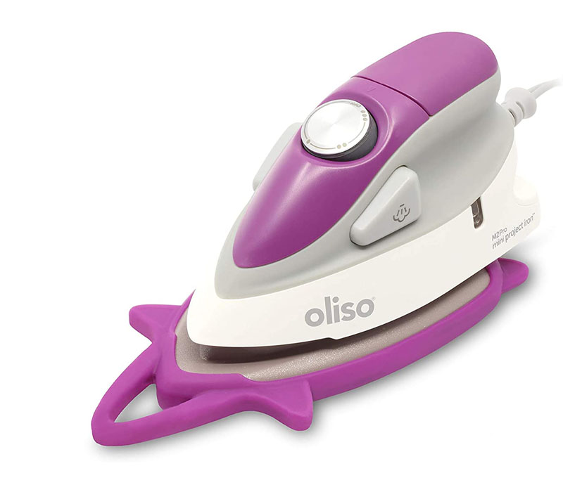 Oliso Pistachio Mini Iron with trivet M3PRO