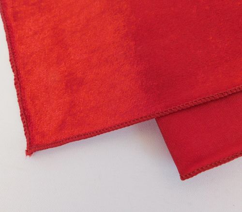 Christmas Red Velour Table Runner