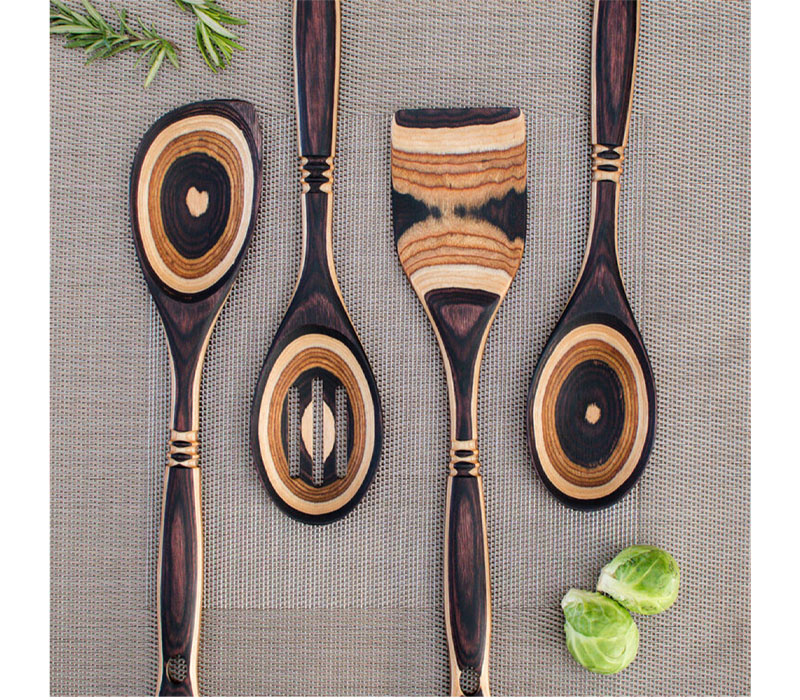 Island Bamboo Measuring Spoon 3 Pack