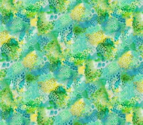 Hummingbird Fabric Shimmer in Rainforest