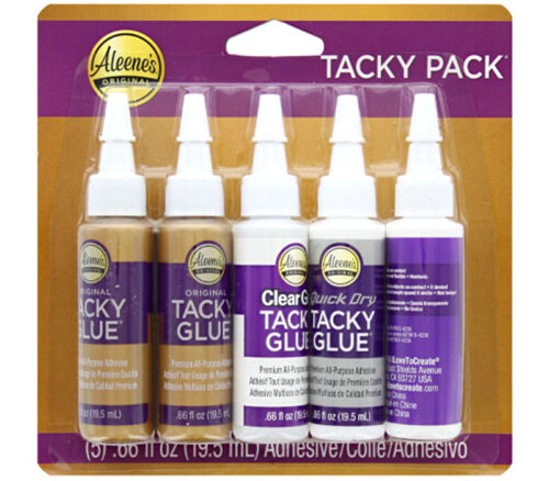 Aleene's - Tacky Glue Pack Tacky Try Me 5 Piece