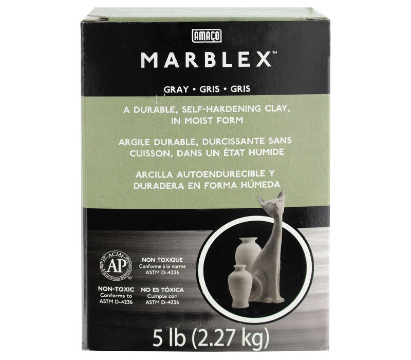 AMACO - Marblex Self Hardening Clay 5-pounds