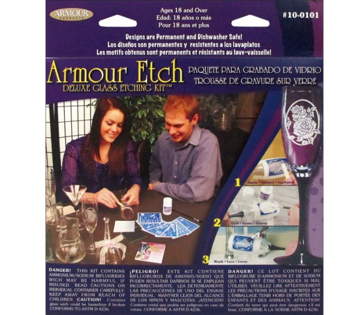 Armour - Glass Etch Deluxe Kit
