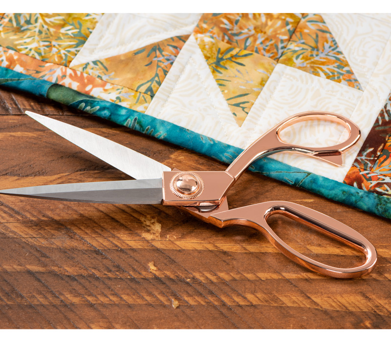 Upgrade Your Workspace With Elegant Rose Gold Scissors - Perfect For  Office, Sewing, And DIY Crafting!