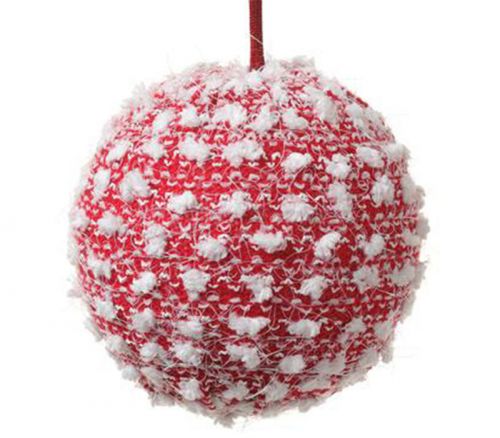Ornament - Knitted Ball - 4-inch
