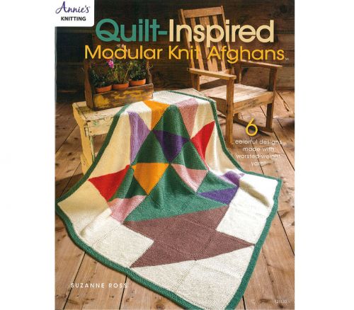 Annie's - Quilted Inspired Modular Knit Afghans Book