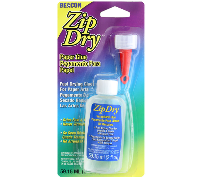 Beacon Zip Dry Paper Glue - 2-ounce