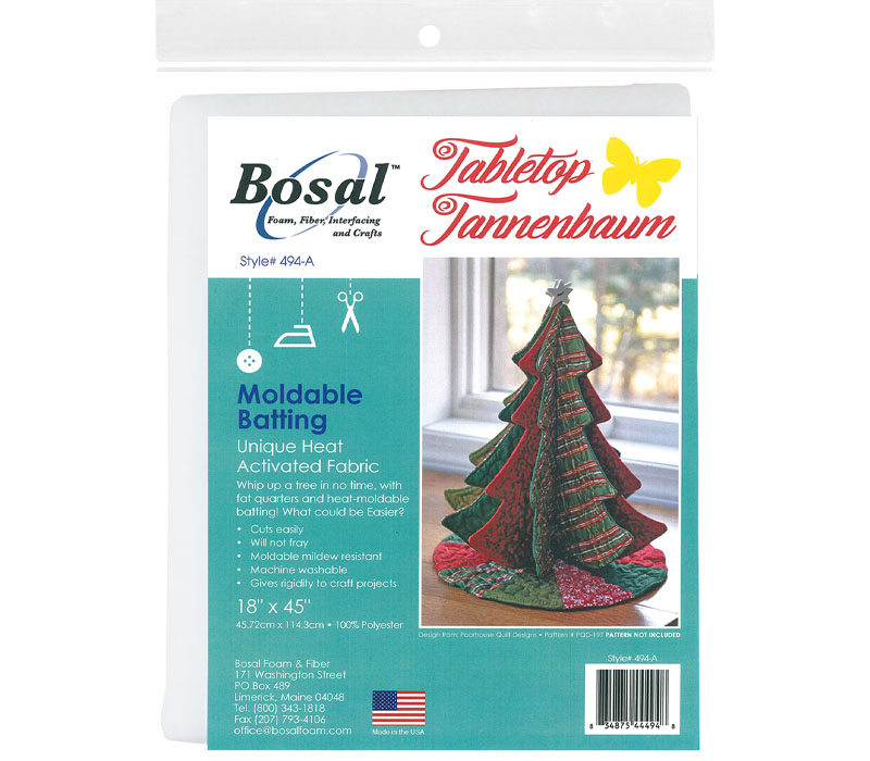 Bosal - Batting Heat Moldable Tabletop Tannenbaum
