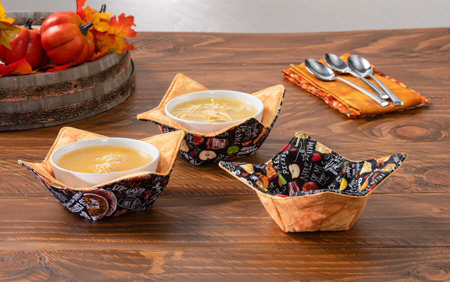 Fall Soup Bowl Cozies
