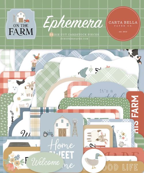 Echo Park Ephemera - On the Farm