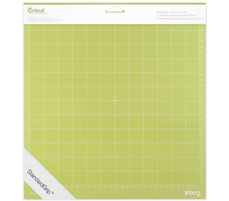 Cricut - Cutting Mat 12-inch x 12-inch Standard Grip 2 Piece