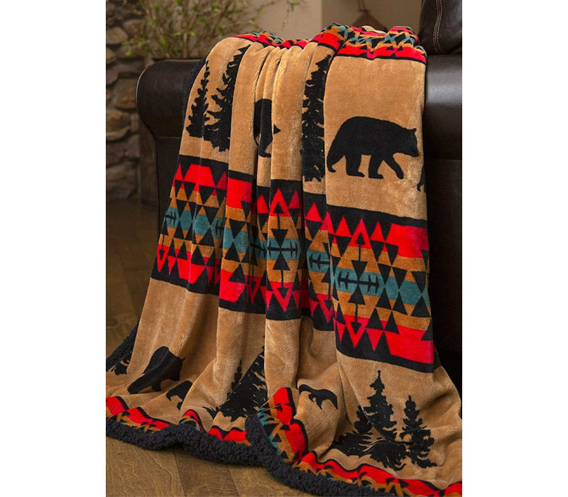 Carstens fleece throw new arrivals