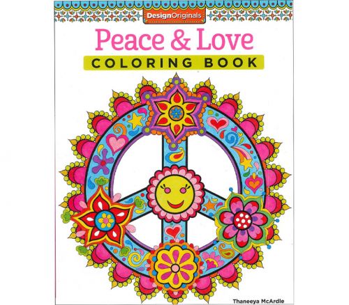 Design Originals - Peace and Love Coloring Book
