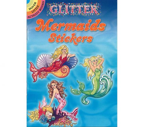 Dover Publications - Little Glitter Mermaids Stickers Book